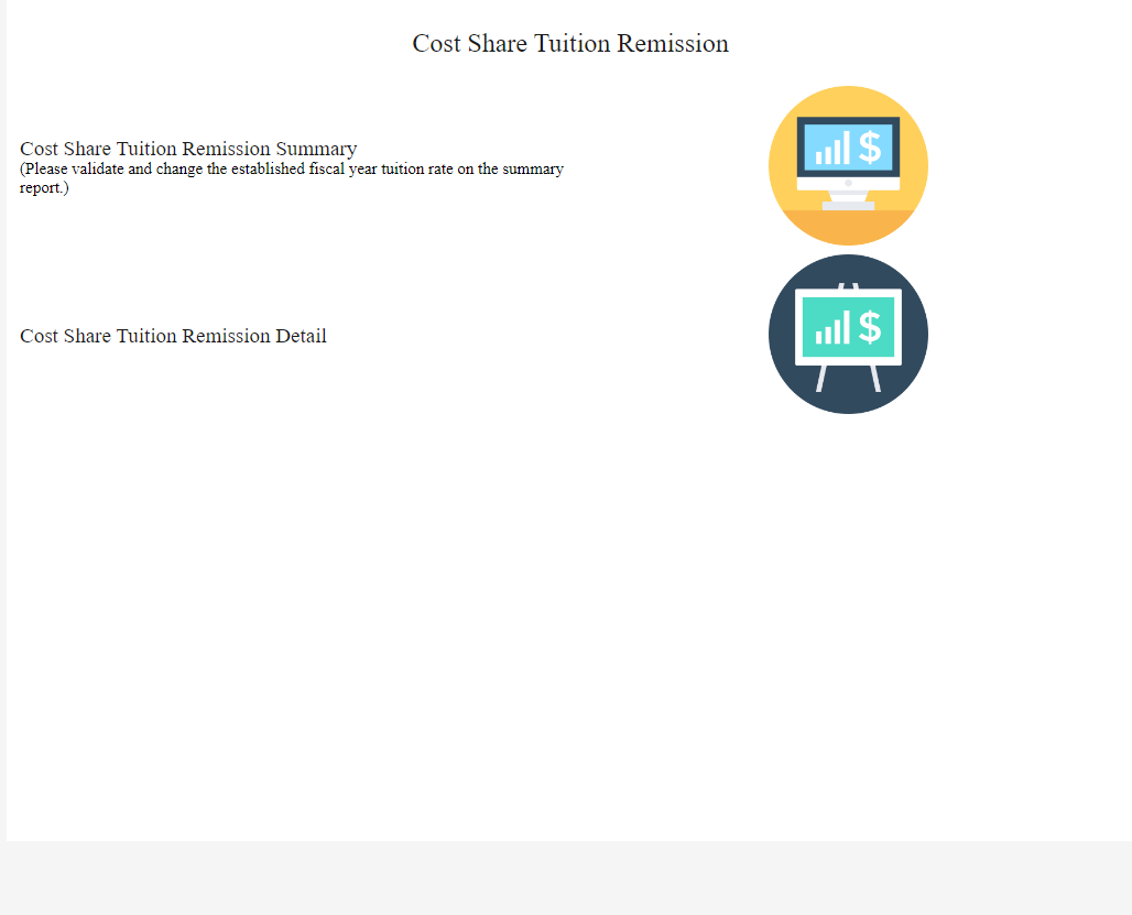 Cost Share Tuition Remission